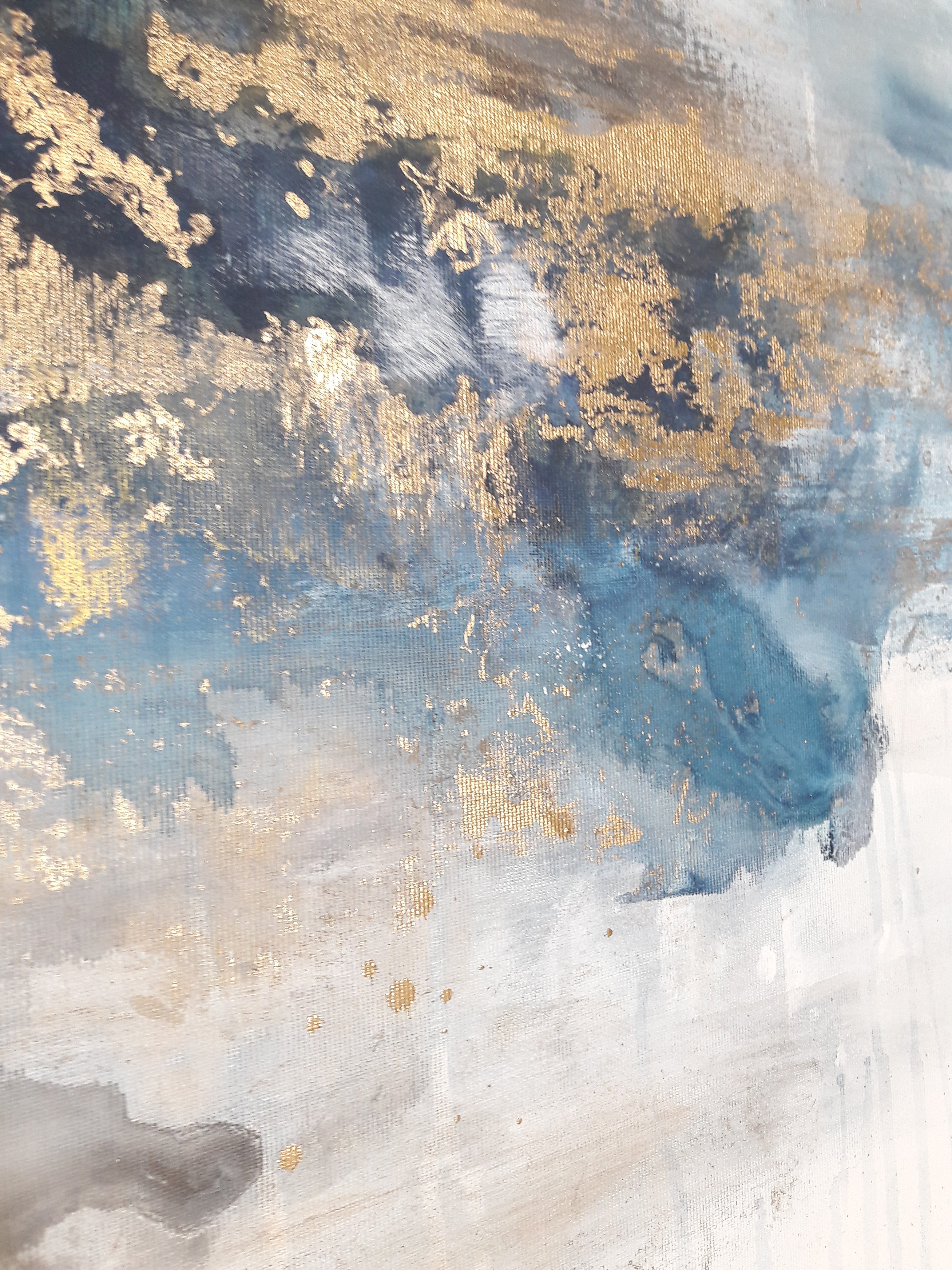 Madeline - Texturált, 3D felületű akril festmény (140x80cm) - MINIMAL COLLECTION