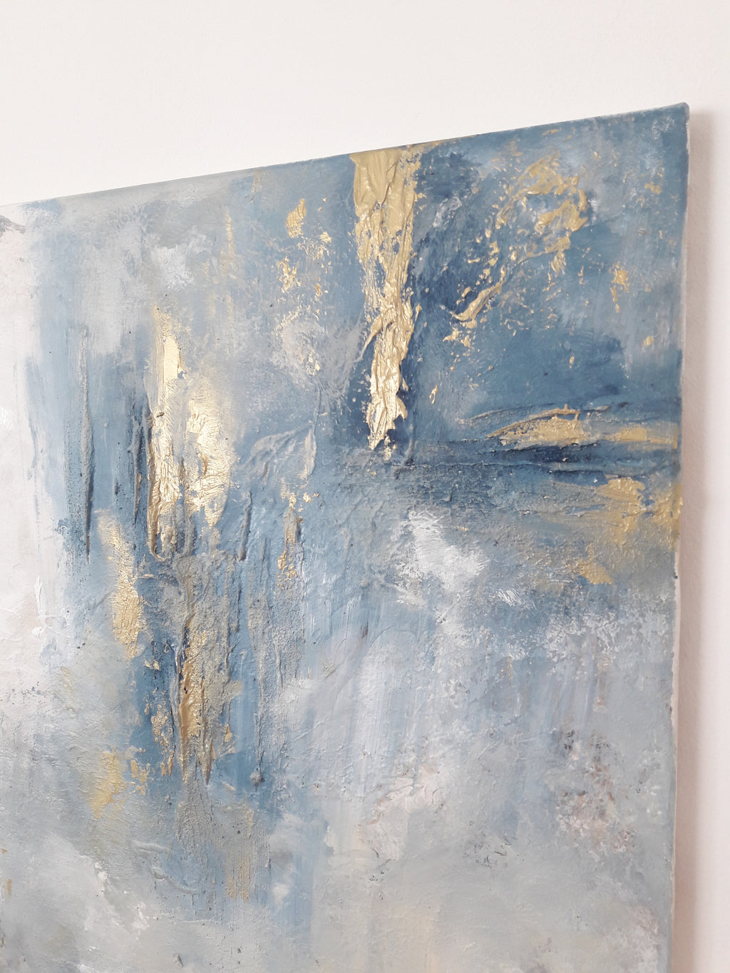 Maren - Texturált, 3D felületű akril festmény (130x80cm) - MINIMAL COLLECTION