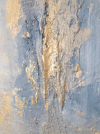 Maren - Texturált, 3D felületű akril festmény (130x80cm) - MINIMAL COLLECTION