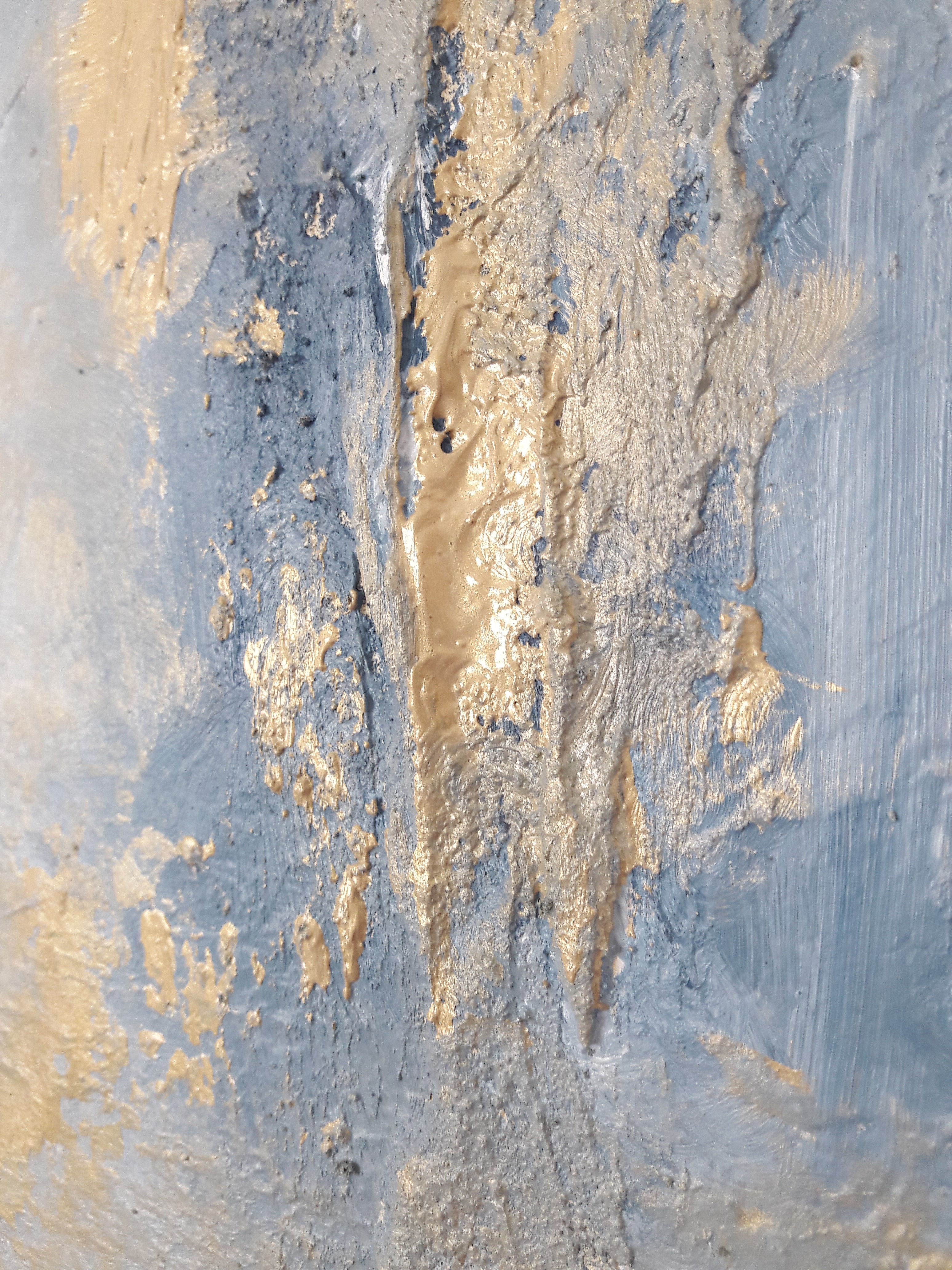 Maren - Texturált, 3D felületű akril festmény (130x80cm) - MINIMAL COLLECTION