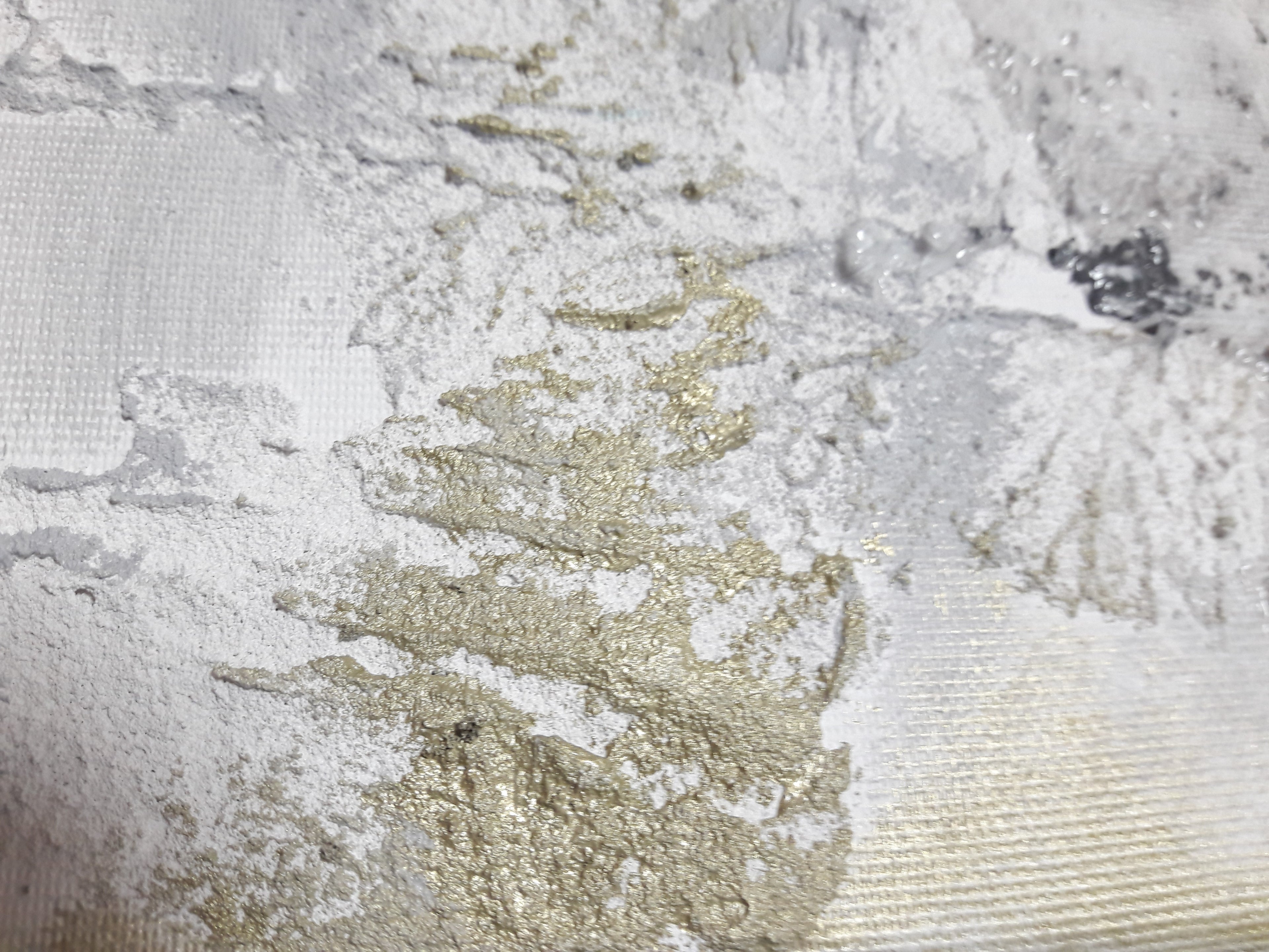 Callie - Texturált, 3D felületű akril festmény (130x100cm) - MINIMAL COLLECTION