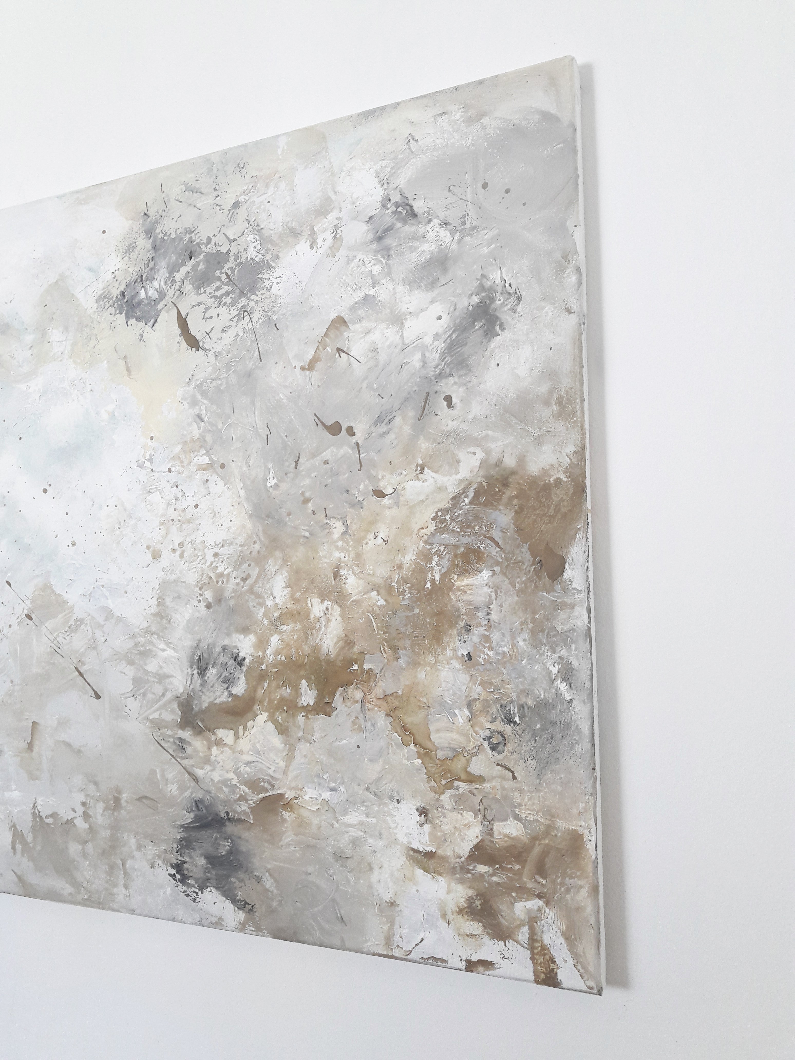 Mahira - Texturált felületű akril festmény (120x75cm) - MINIMAL COLLECTION