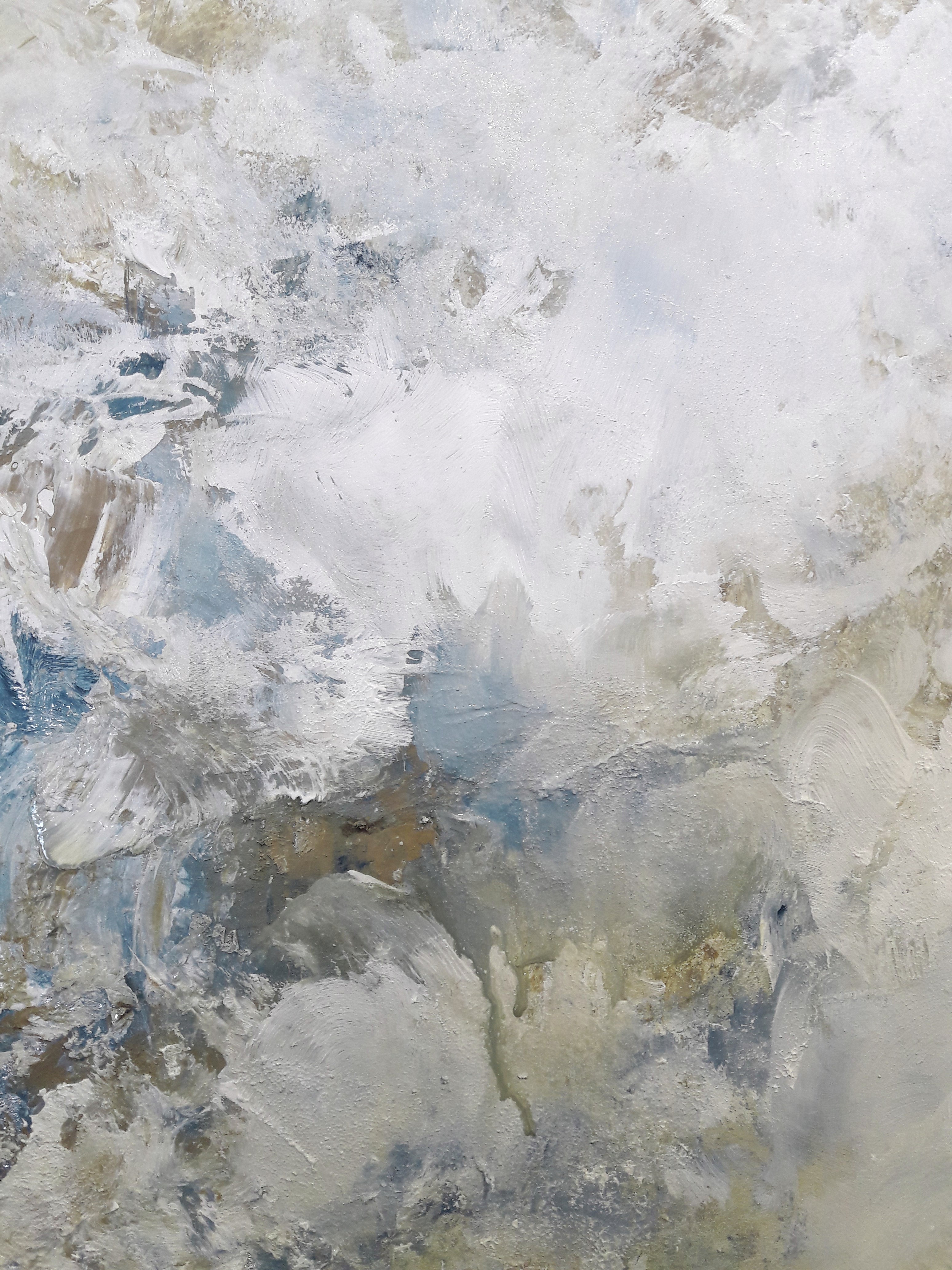 Nadia - Texturált felületű akril festmény (60x50cm) - MINIMAL COLLECTION