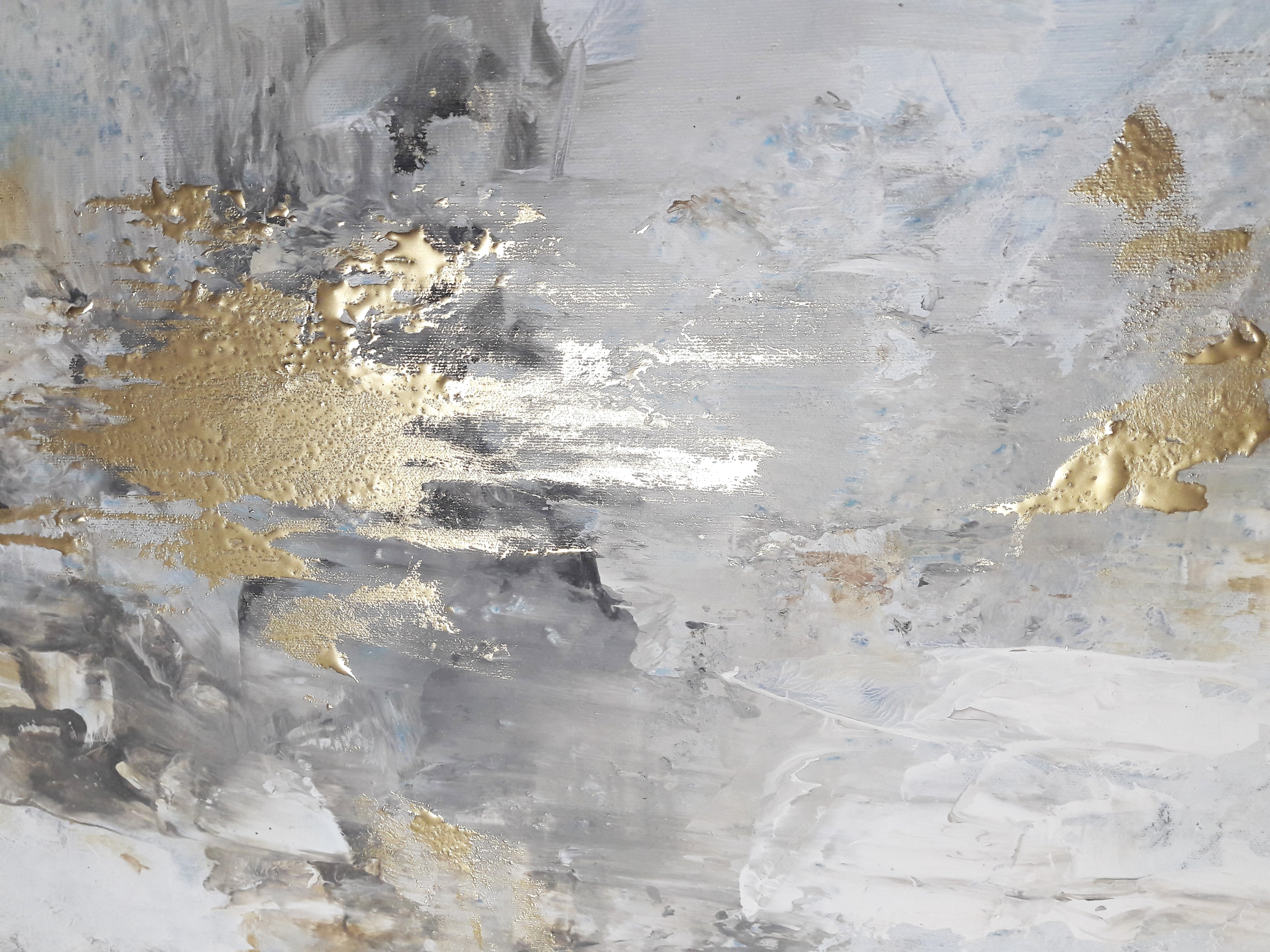 Chloe - Texturált, 3D felületű akril festmény (130x80cm) - MINIMAL COLLECTION -