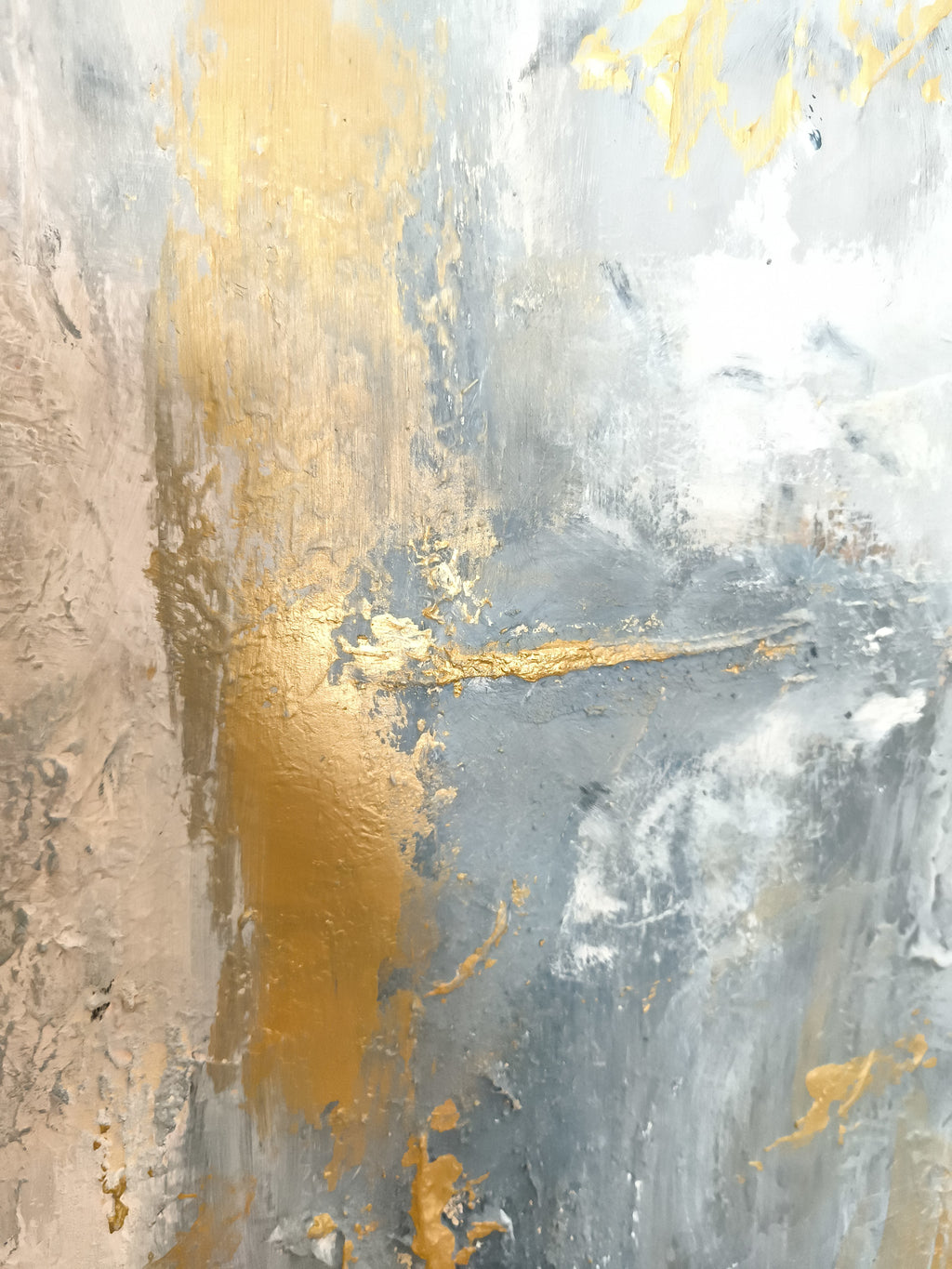 Maren - Texturált, 3D felületű akril festmény (130x80cm) - MINIMAL COLLECTION