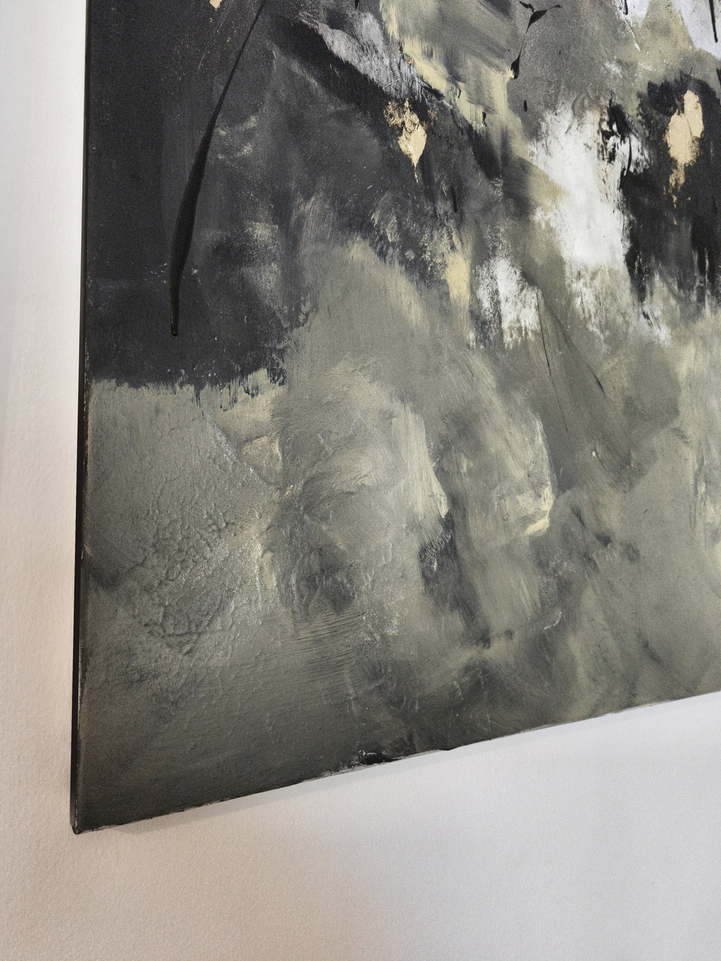 Magnolia - Texturált akril festmény (100x80cm) - MINIMAL COLLECTION