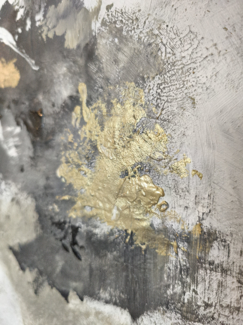 Selah - Texturált akril festmény (100x120cm) - MINIMAL COLLECTION