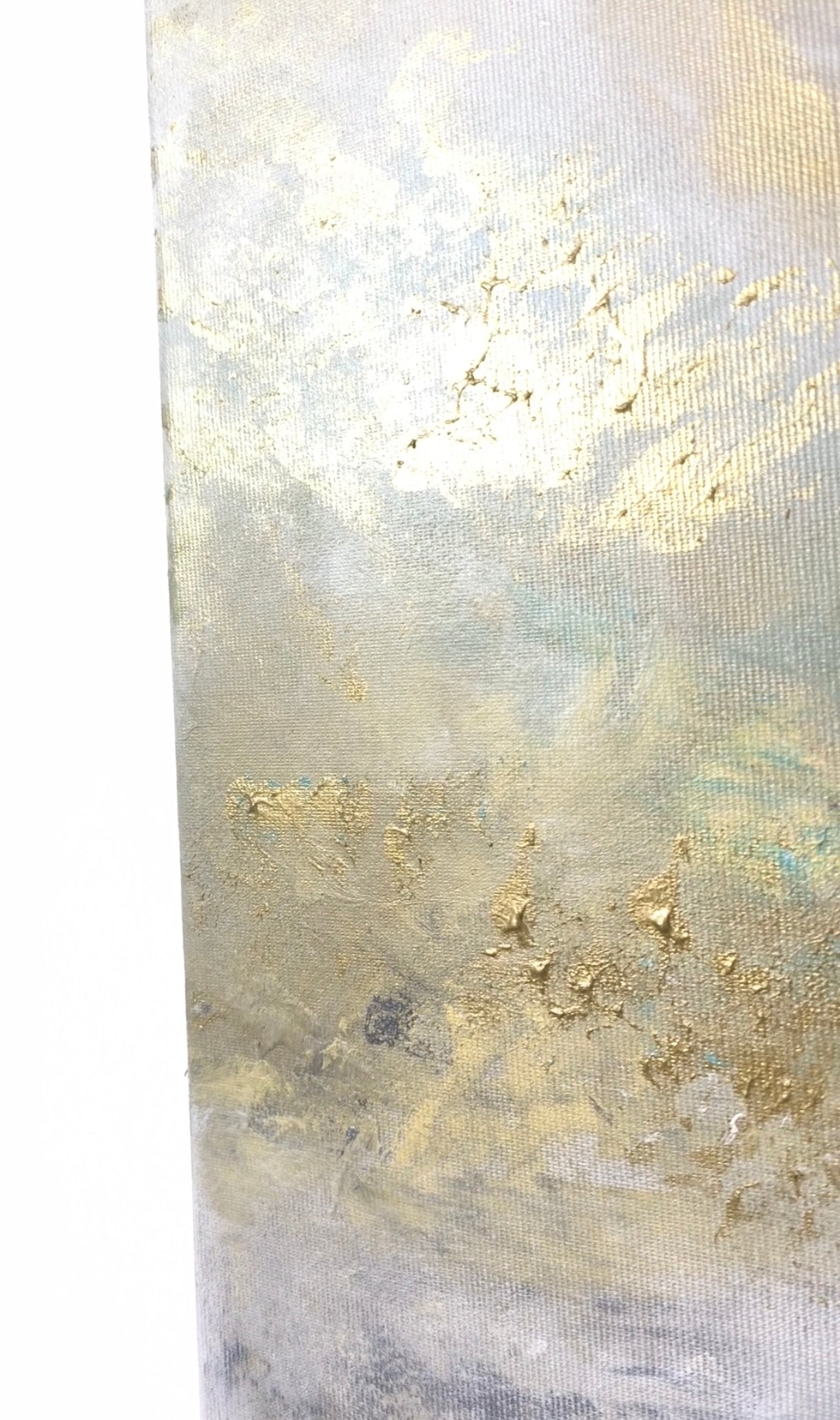 Endless Sky - Texturált, modern, absztrakt akril festmény (100x80cm)