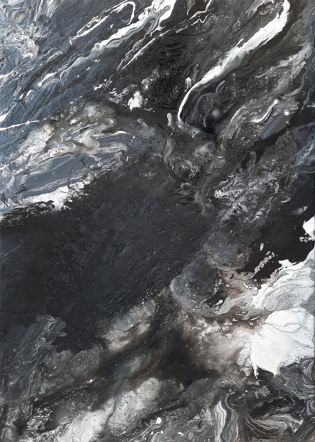 Deep Sea - Akril festmény - MARBLE COLLECTION