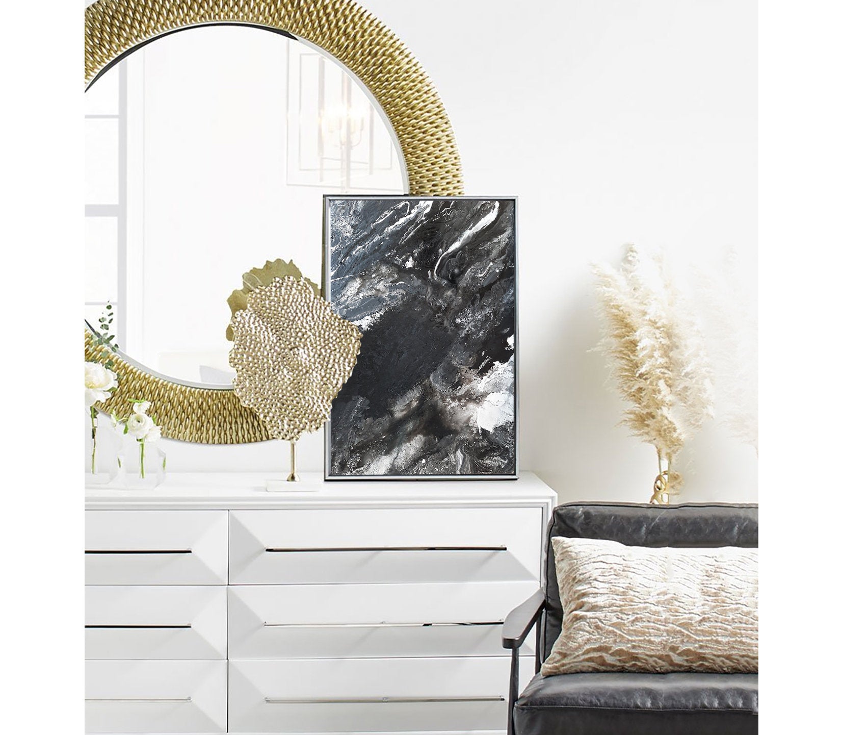 Deep Sea - Akril festmény - MARBLE COLLECTION