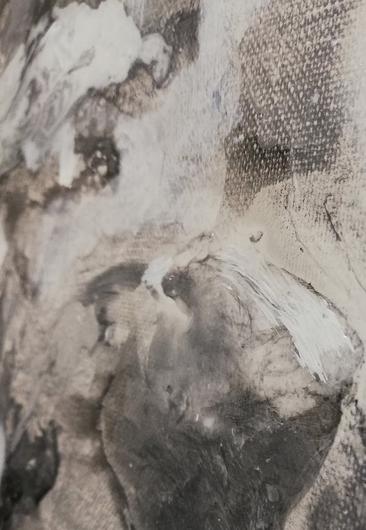 Charcoal Sky - Akril festmény - MARBLE COLLECTION