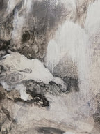 Charcoal Sky - Akril festmény - MARBLE COLLECTION