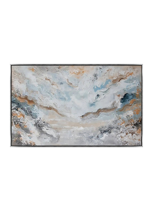 Layla - Texturált akril festmény (120x75cm)