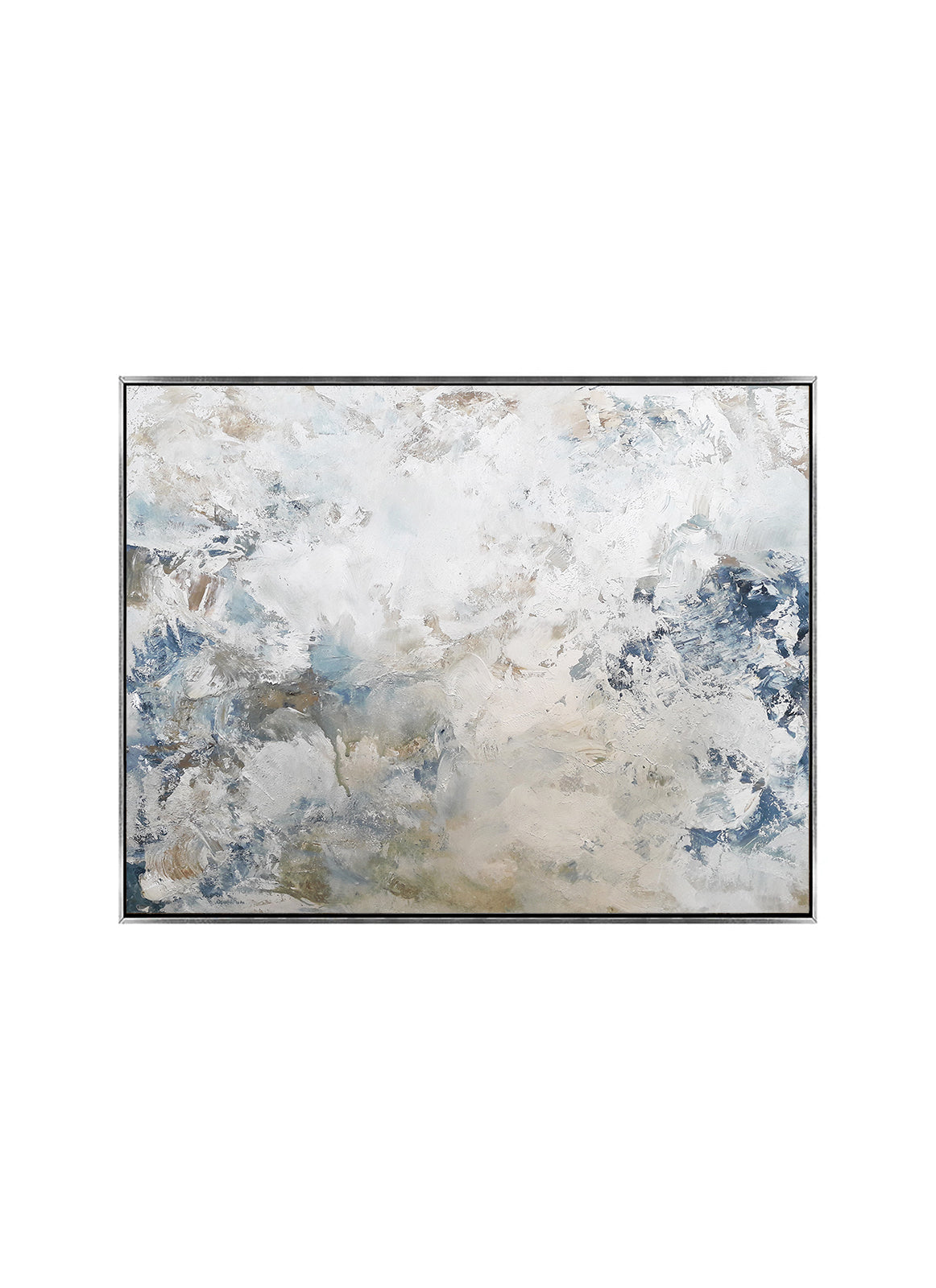 Nadia - Texturált felületű akril festmény (60x50cm) - MINIMAL COLLECTION