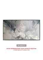 Silver Adriel - Texturált akril festmény - MARBLE COLLECTION