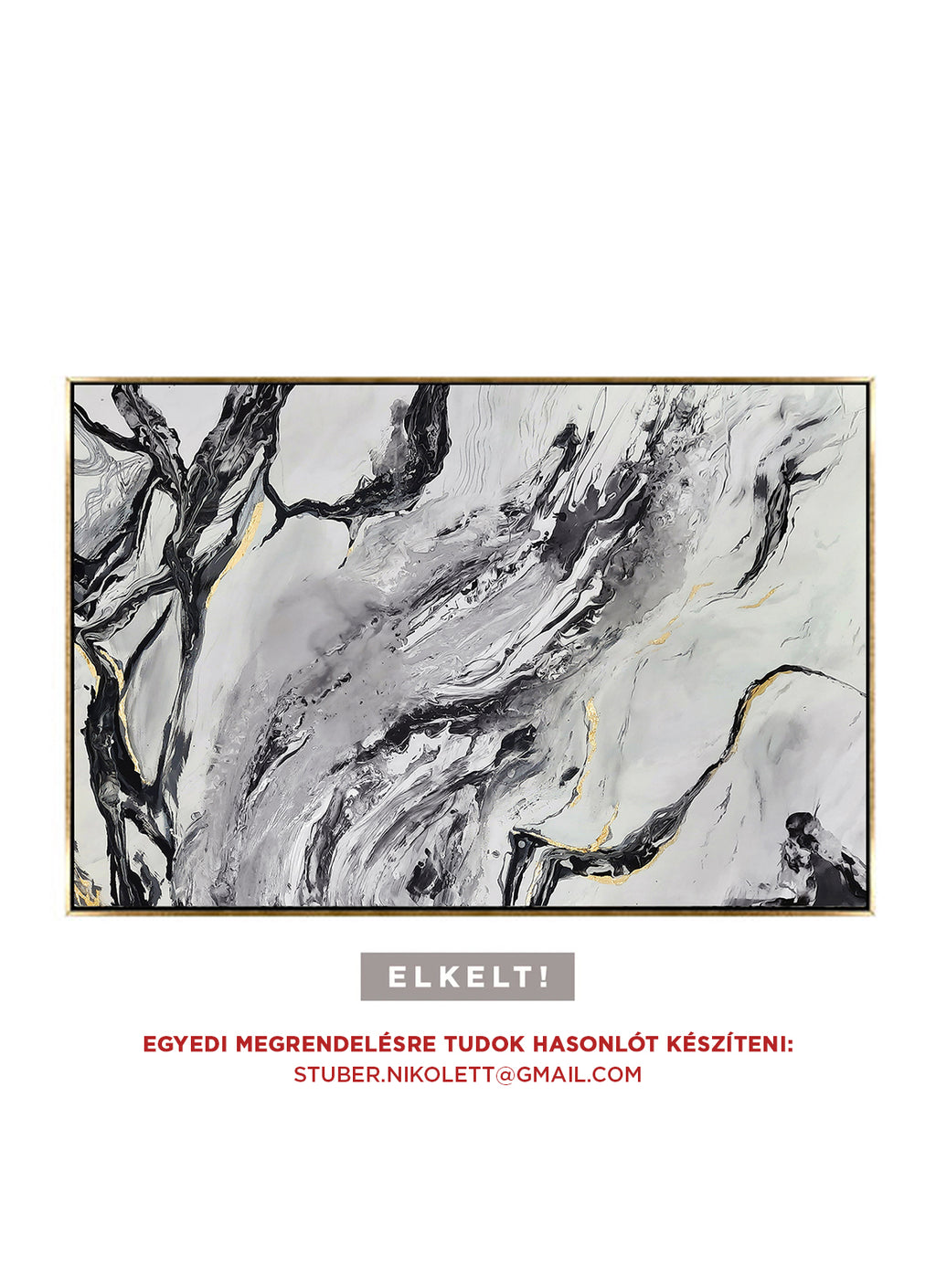 Arabesco Marble - Akril festmény - MARBLE COLLECTION