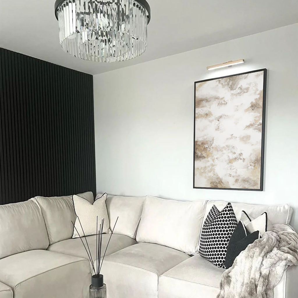 Maeve - Texturált, 3D felületű akril festmény (140x80cm) - MINIMAL COLLECTION