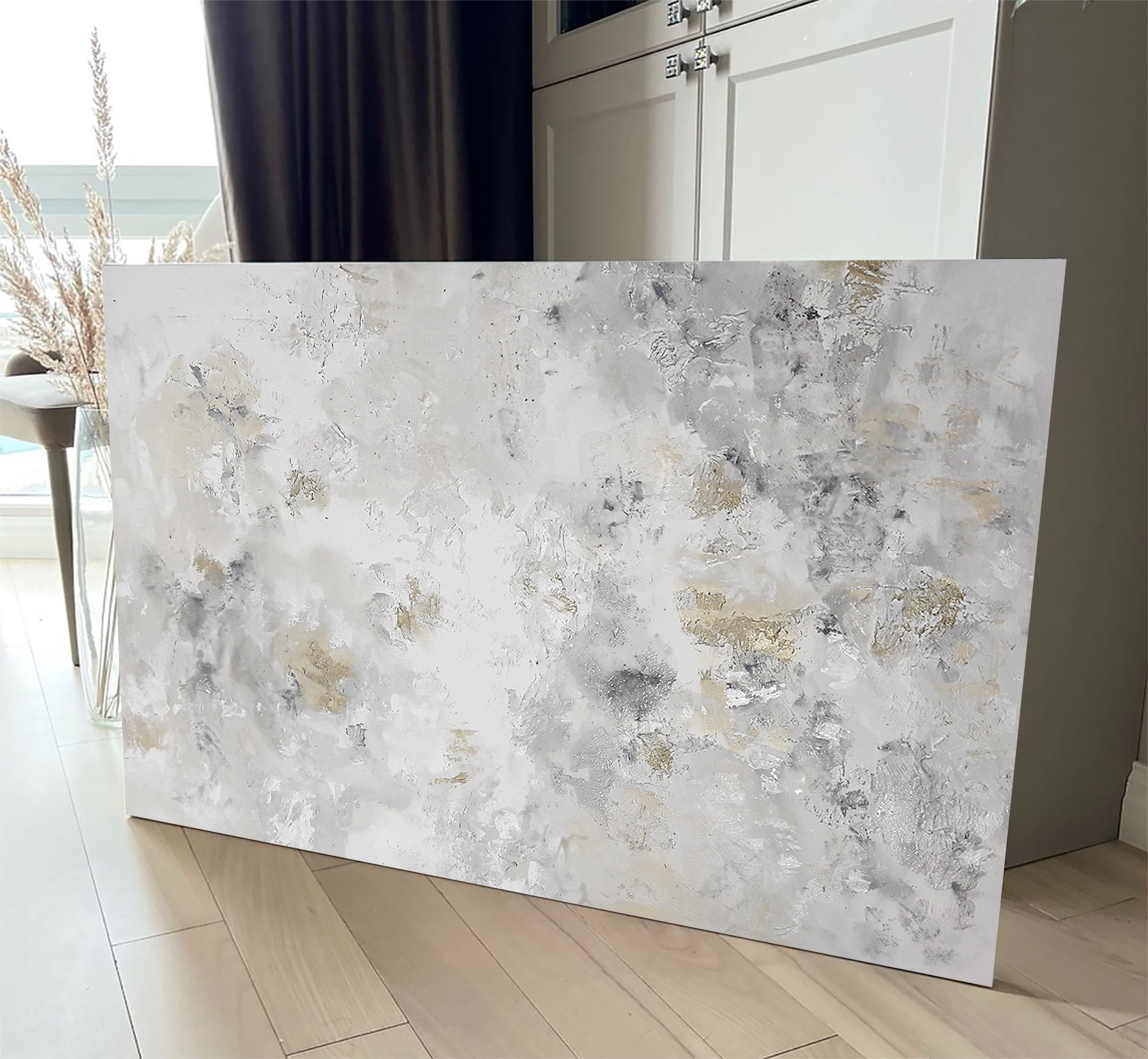 Malia - Texturált, 3D felületű akril festmény (130x80cm) - MINIMAL COLLECTION