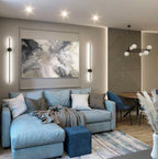 Silver Liliana - Texturált akril festmény sok ezüst részlettel (130x80cm) - MARBLE COLLECTION