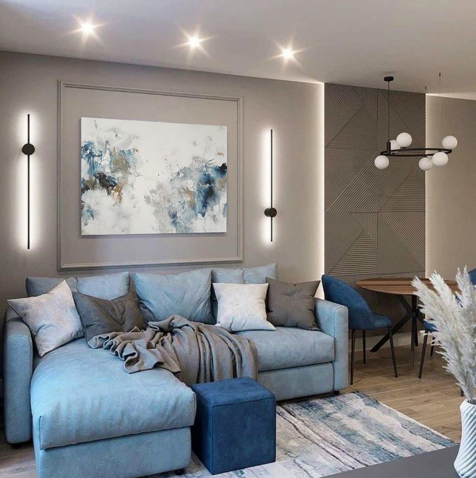 Nava - Akril festmény (100x80cm) - MINIMAL COLLECTION