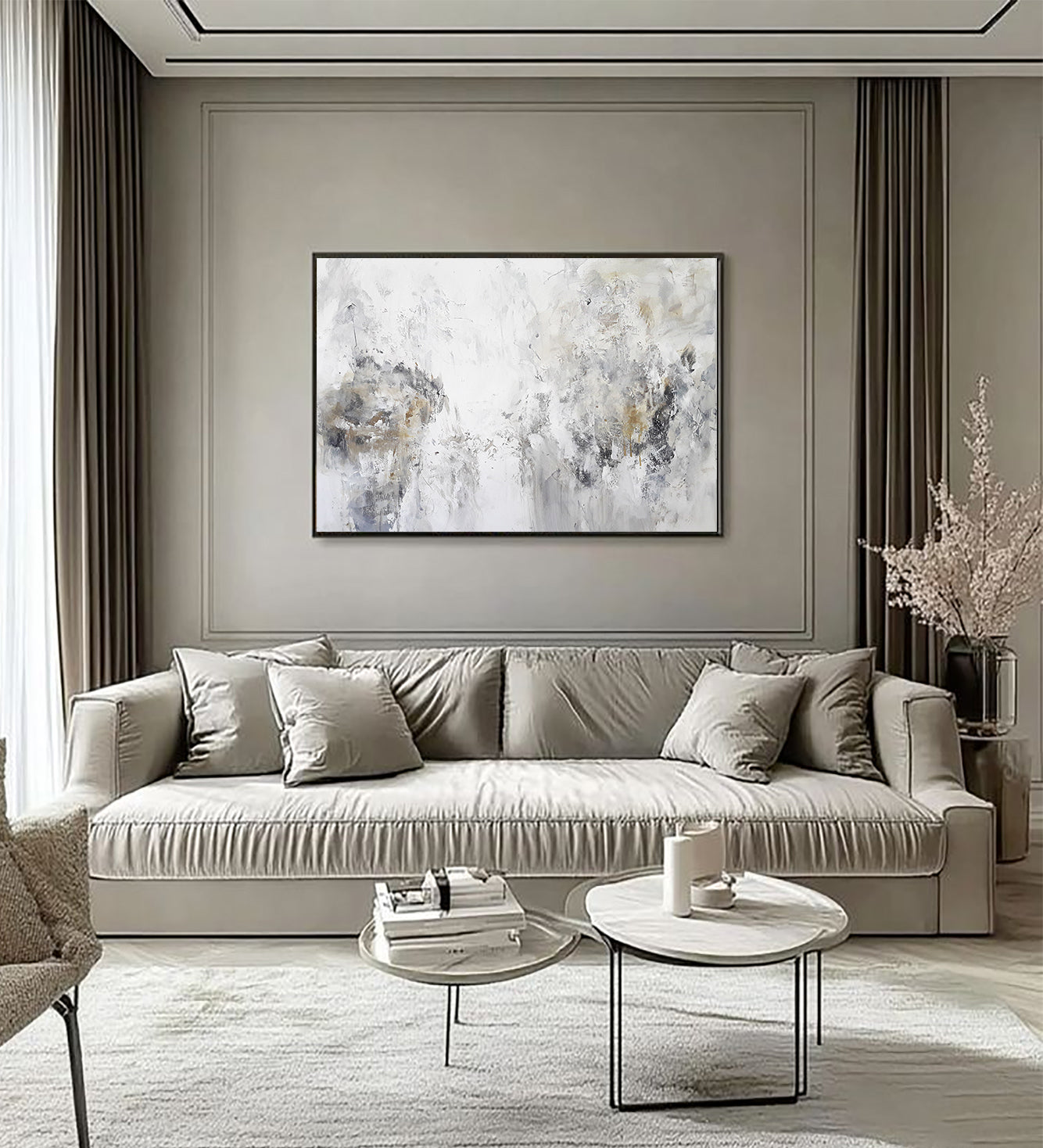 Nala - Akril festmény (100x80cm) - MINIMAL COLLECTION