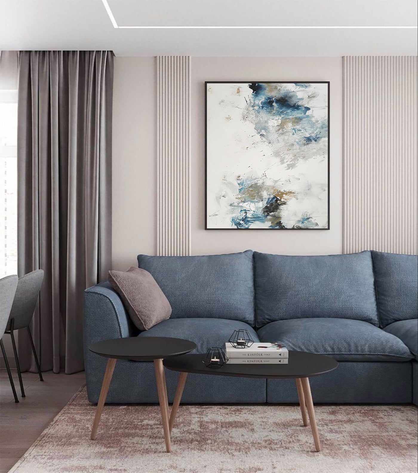 Nava - Akril festmény (100x80cm) - MINIMAL COLLECTION