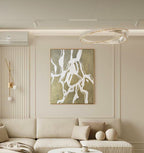 Sadie - Texturált, 3D felületű akril festmény (100x120cm) - SHAPE COLLECTION