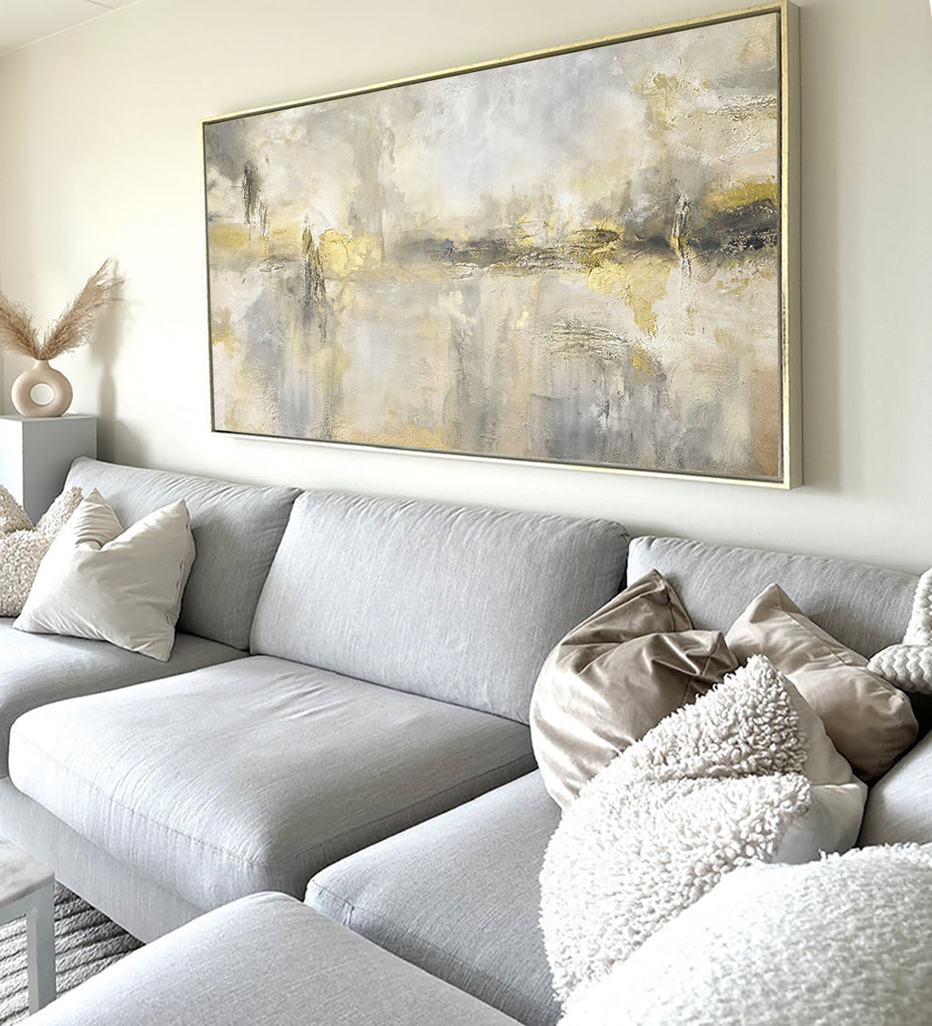 Marin - Texturált, 3D felületű akril festmény (130x80cm) - MINIMAL COLLECTION