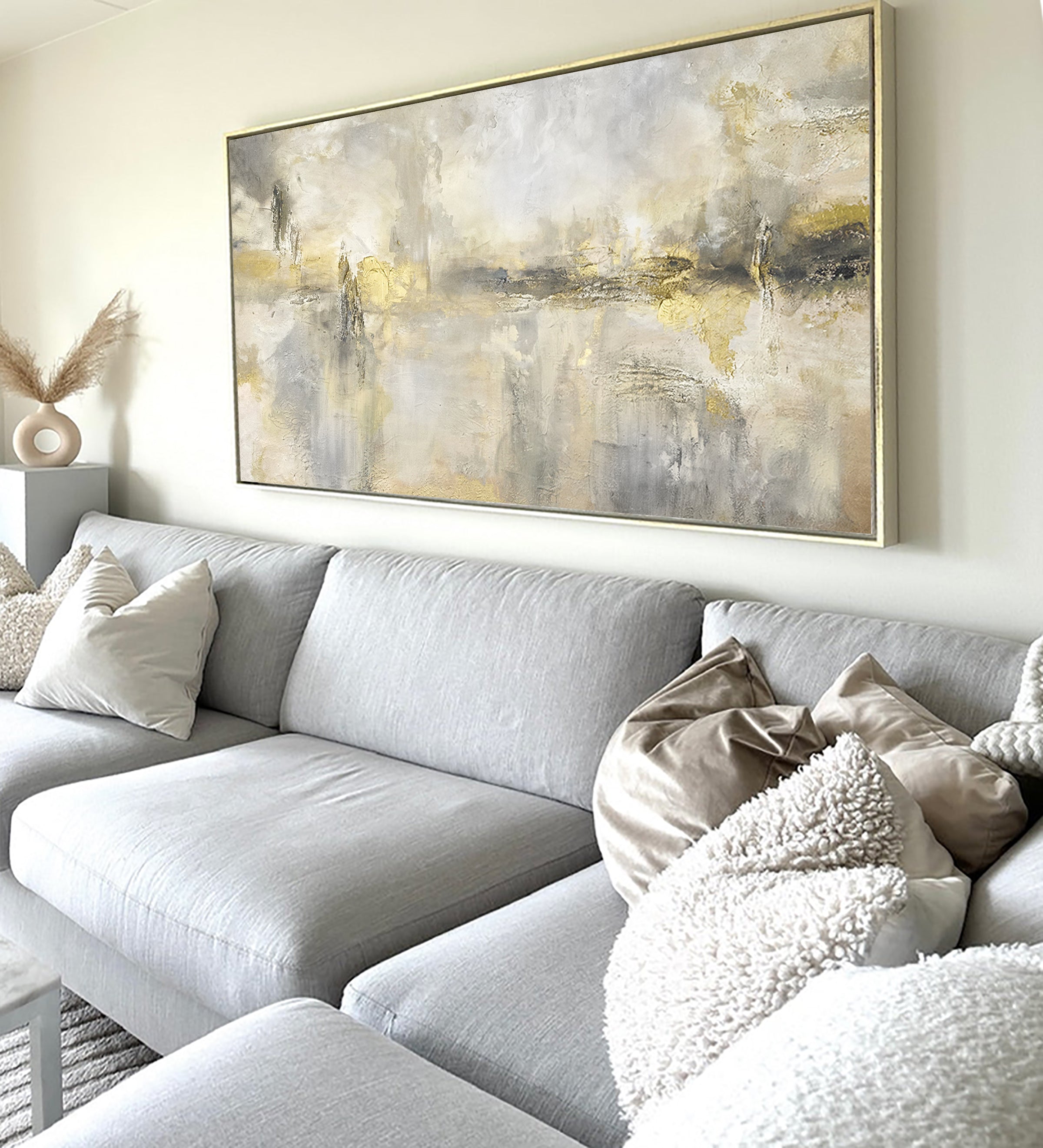 Marin - Texturált, 3D felületű akril festmény (130x80cm) - MINIMAL COLLECTION