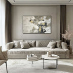 Sacha - Texturált akril festmény (110x140cm) - MINIMAL COLLECTION