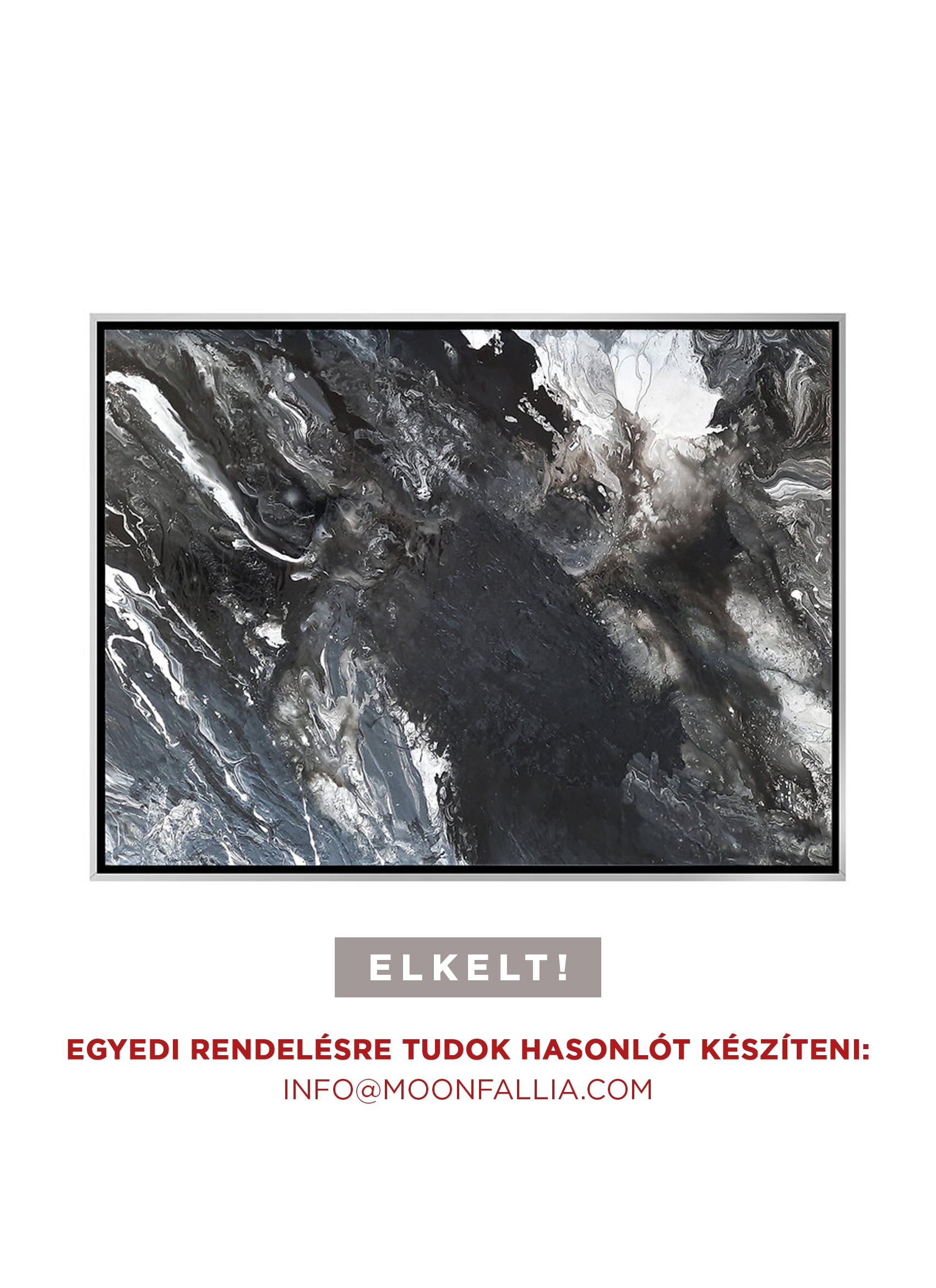 Deep Sea - Akril festmény - MARBLE COLLECTION